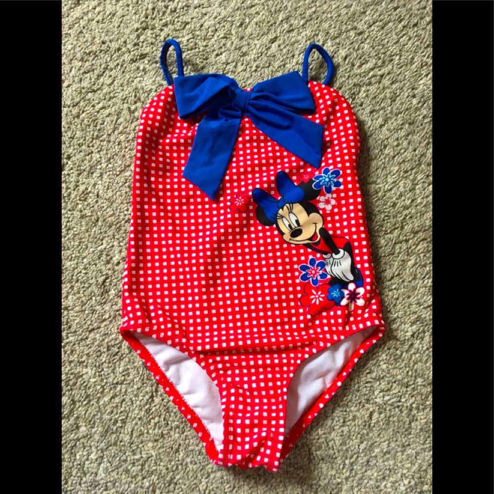 Minnie Mouse toddler bathing suit